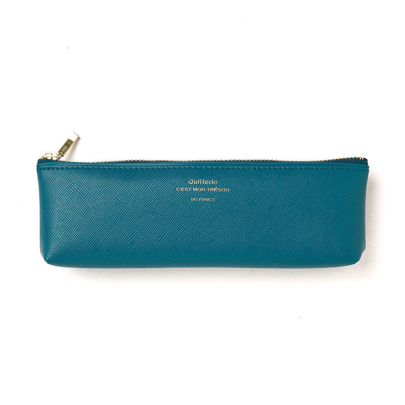 Delfonics Quitterie Pencil Case Turquoise Super Kiosk