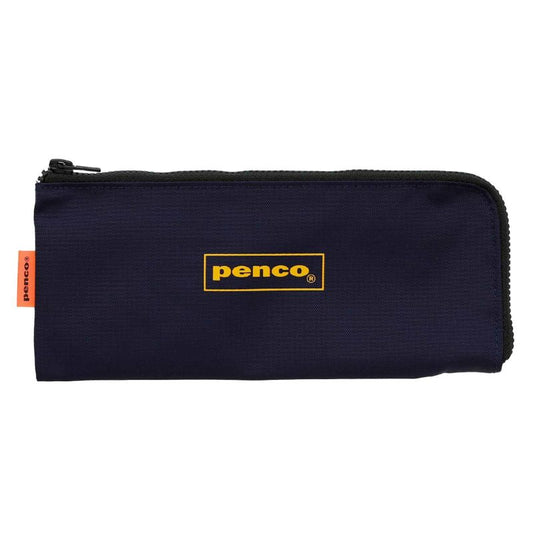 Penco Flat Pen/Pencil Case - Navy