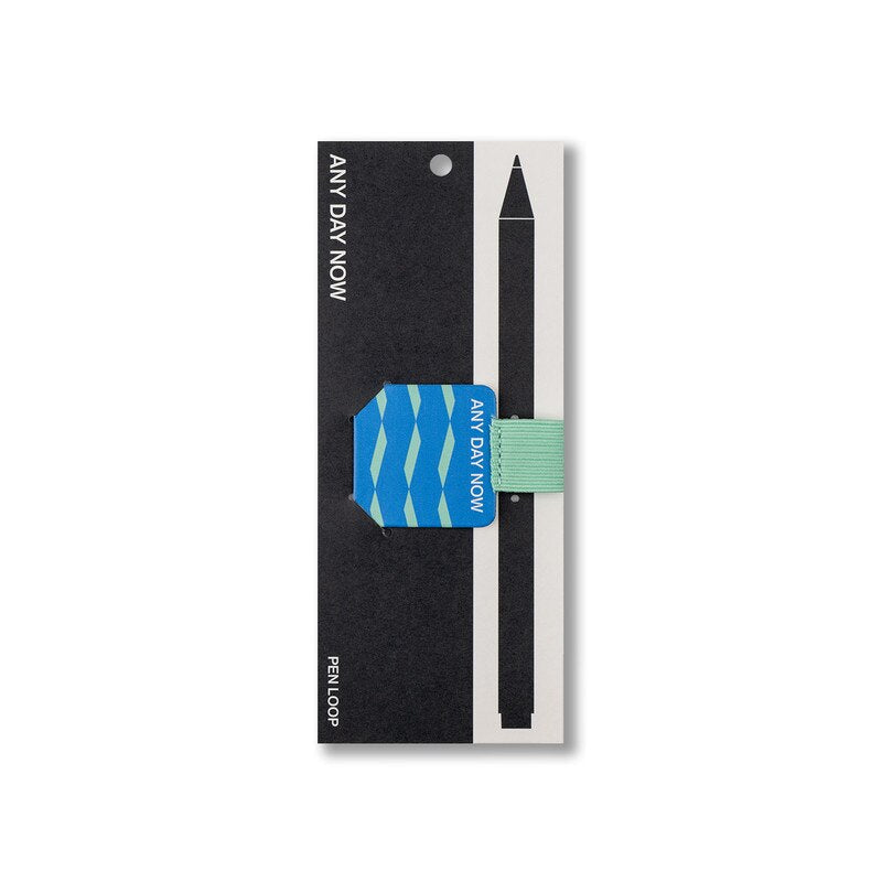 Any Day Now Pen Loop - Blue and Mint