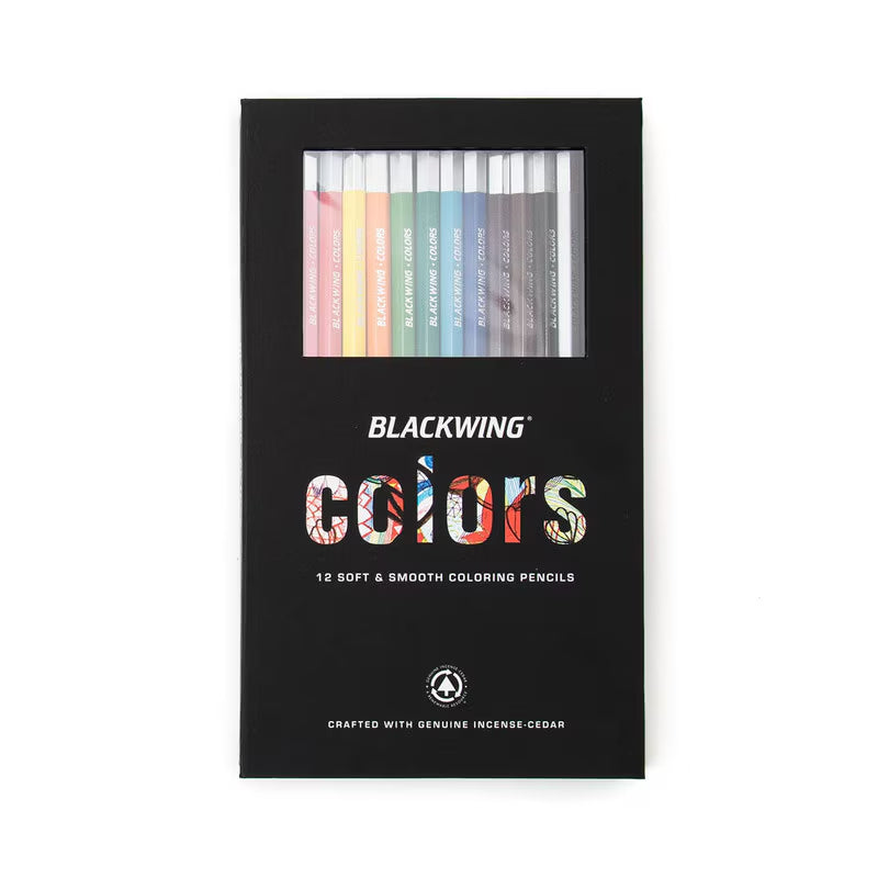 Blackwing Colour Pencils (Set of 12) - Multicolour