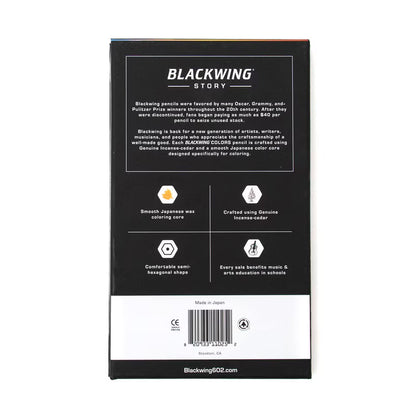 Blackwing Colour Pencils (Set of 12) - Multicolour