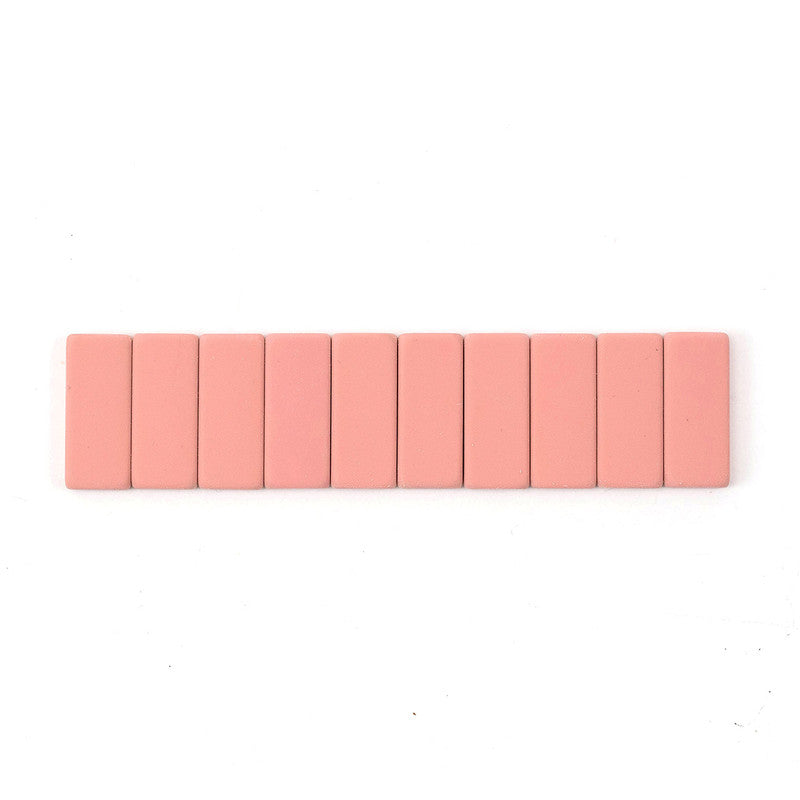 Blackwing Pencil Replacement Erasers - Pink (10-Pack)