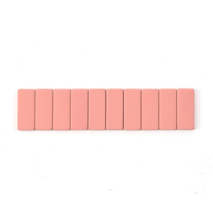 Blackwing Pencil Replacement Erasers - Pink (10-Pack)