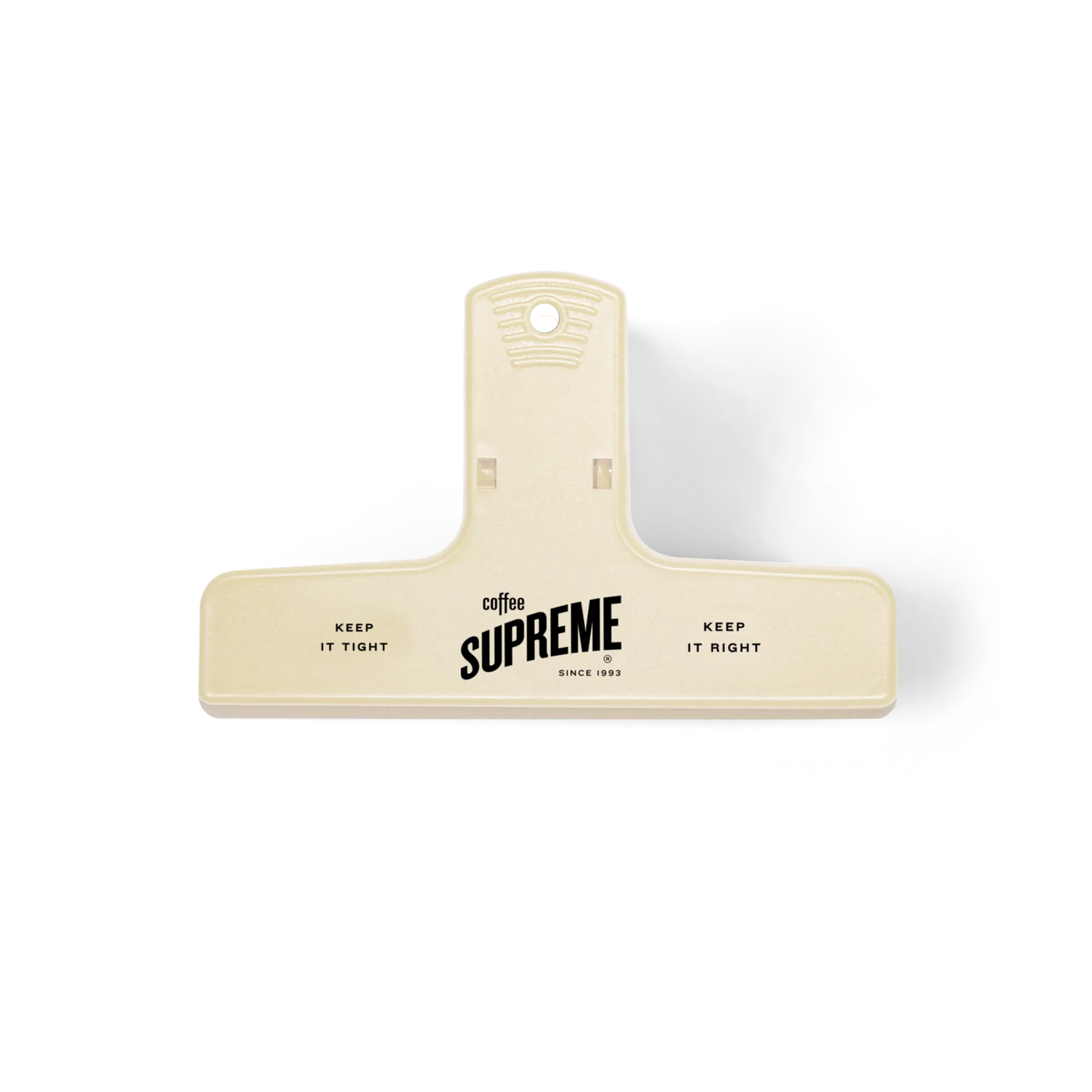 Coffee Supreme x Penco Plastic Clip - Ivory