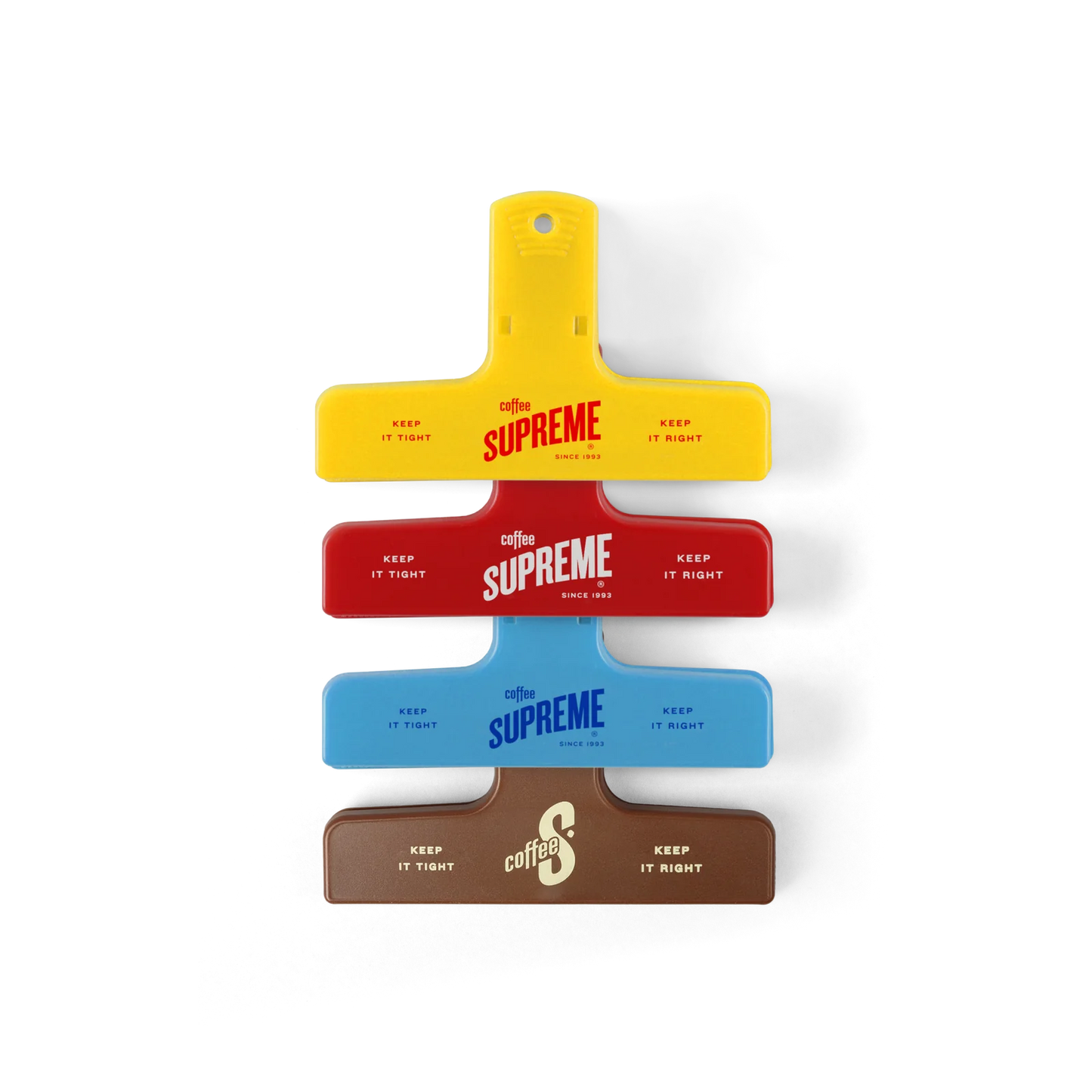 Coffee Supreme x Penco Plastic Clip - Ivory