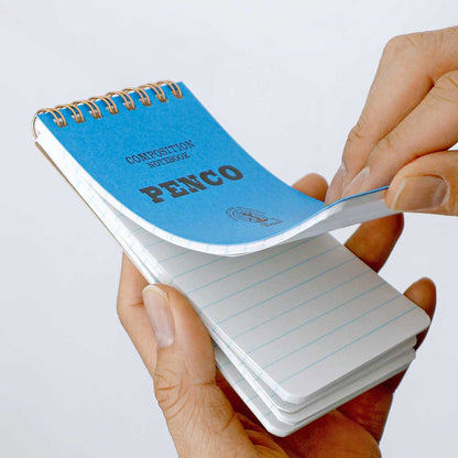 Penco Coil Notepad Small - Blue