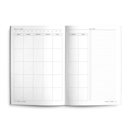 Creator's Friend Yearly Planner A5 - Oyster Grey