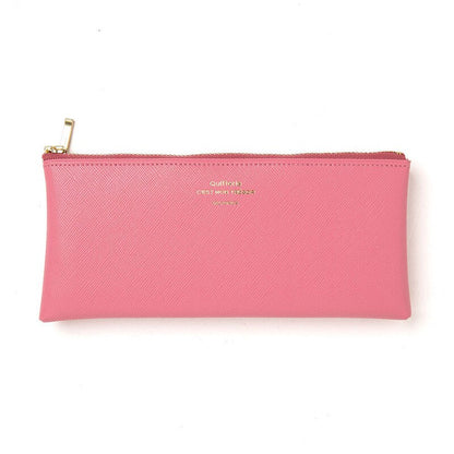 Delfonics Quitterie Flat Pencil Case - Pink