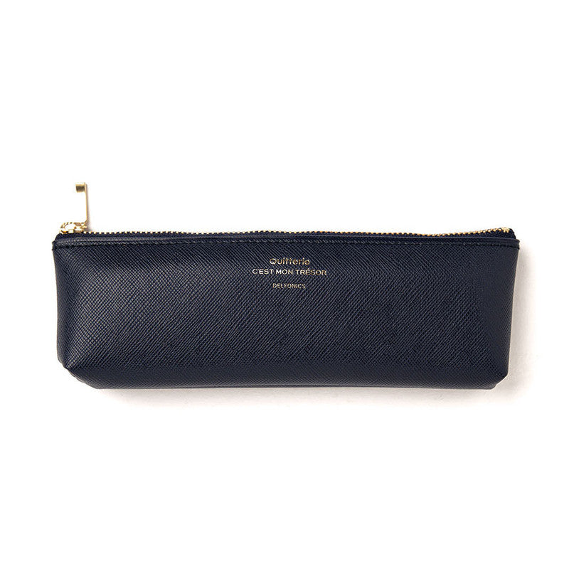 Delfonics Quitterie Pencil Case - Dark Blue