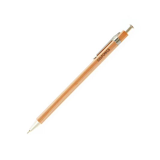 Delfonics Wooden Ballpoint Pen - Natural