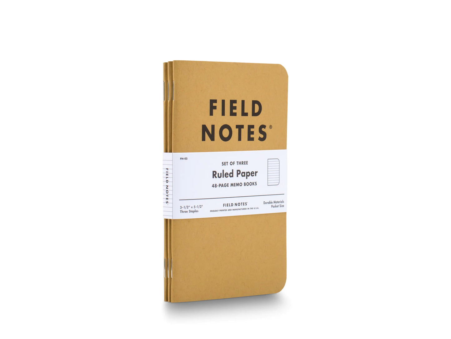 Field Notes Original Kraft Ruled (3-Pack)