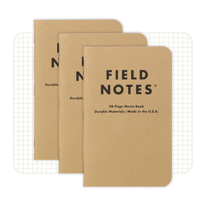 Field Notes Original Kraft Graph (3-Pack)