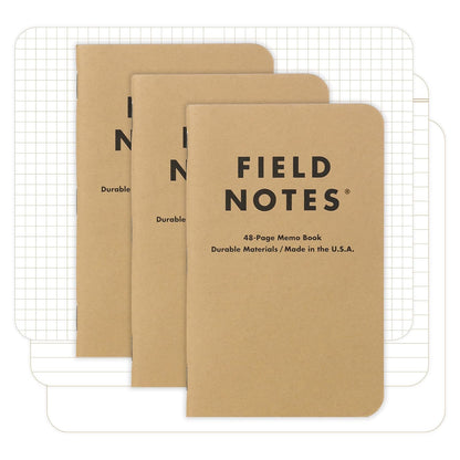 Field Notes Original Kraft Mixed (3-Pack)