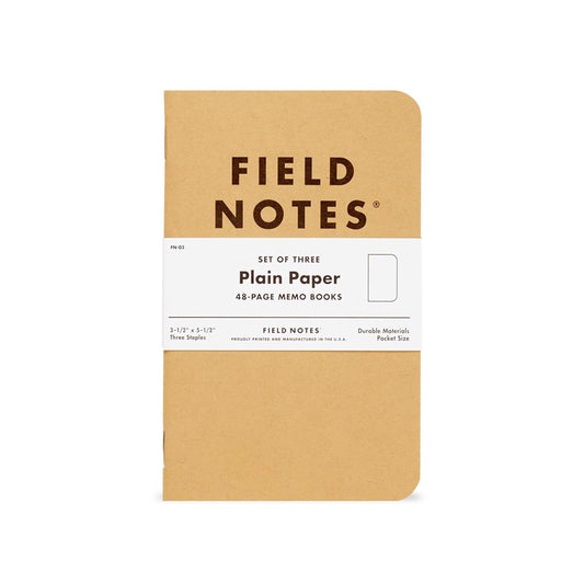 Field Notes Original Kraft Plain (3-Pack)