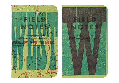 Field Notes United States of Letterpress (3-Pack)