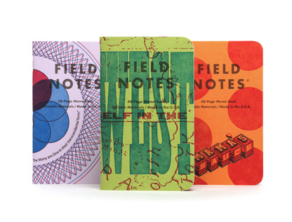 Field Notes United States of Letterpress (3-Pack)