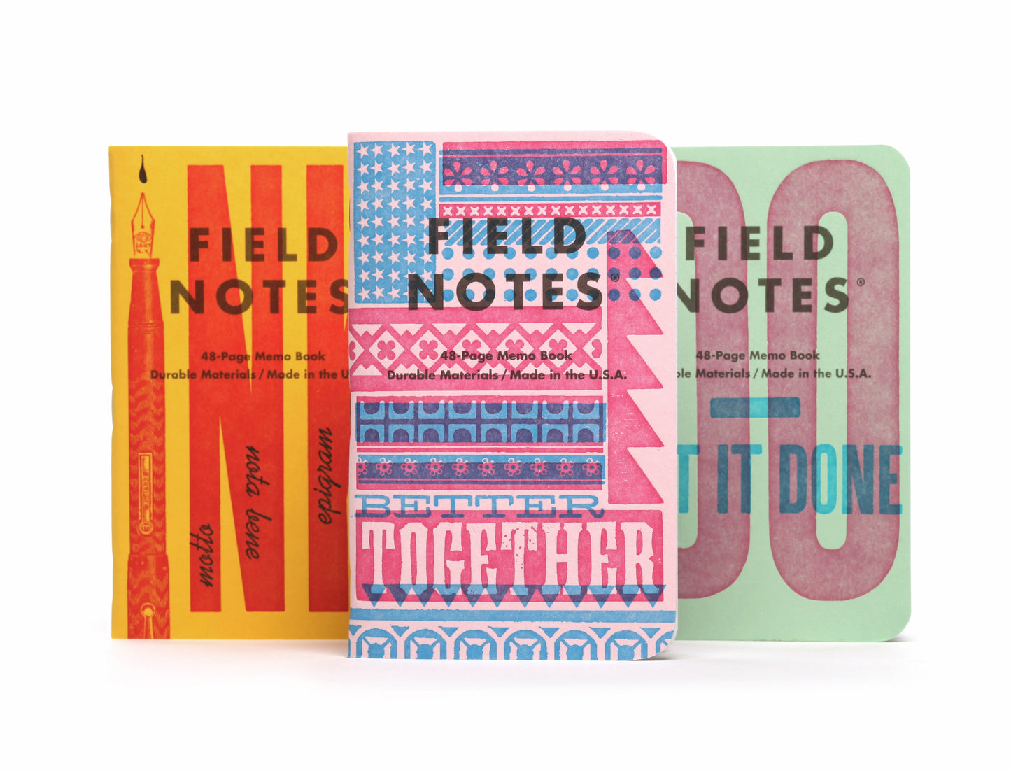 Field Notes United States of Letterpress (3-Pack)