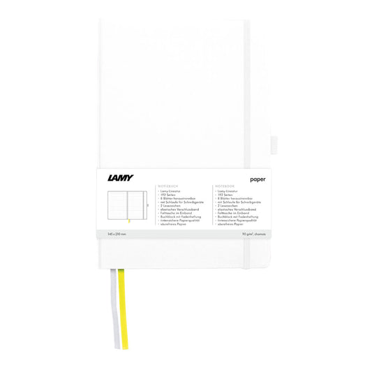 Lamy Notebook Soft Cover Ruled A5 - White