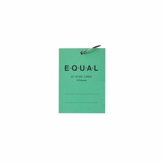 Life Stationery Japanese Paper Notepad Equal Memo Block Plain A7 - Green