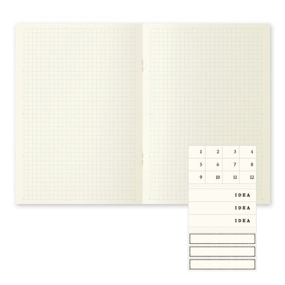 MD Notebook Light Grid A5 (3-Pack)