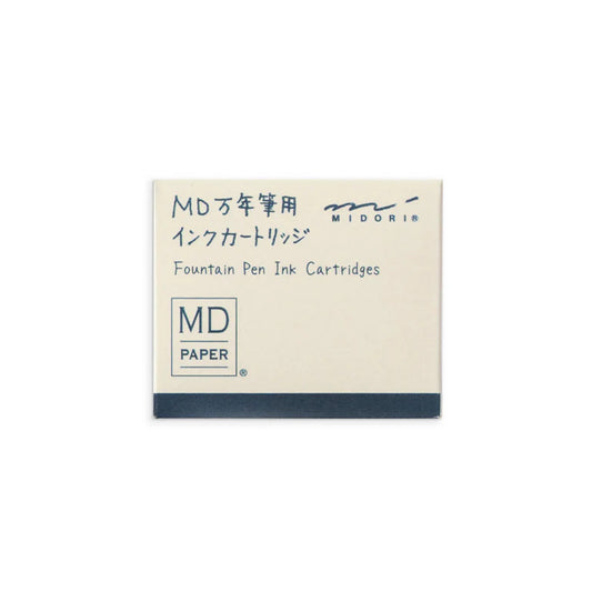 MD Fountain Pen Cartridge - Blue (6-Pack)