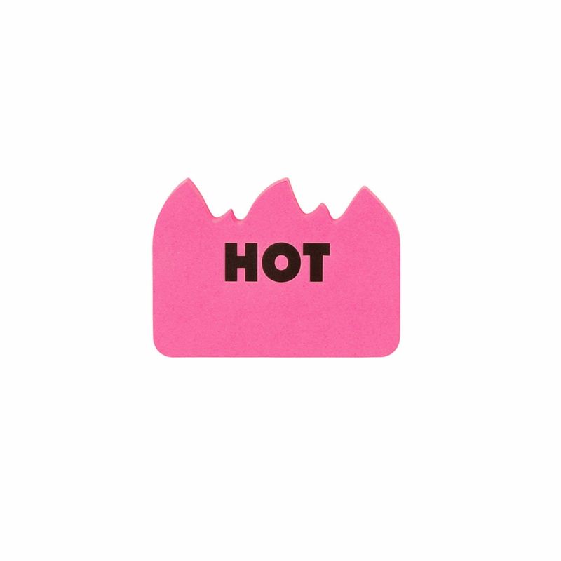 Penco Hot Flame Sticky Notes - Pink