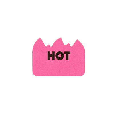 Penco Hot Flame Sticky Notes - Pink