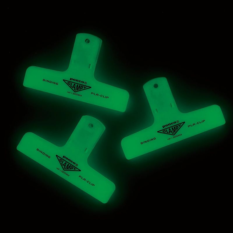 Penco Plastic Clip - Glow in the Dark