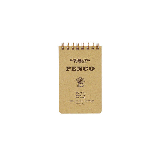 Penco Coil Notepad Small - Natural