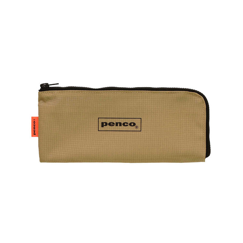 Penco Flat Pen/Pencil Case - Beige