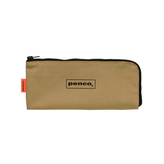 Penco Flat Pen/Pencil Case - Beige