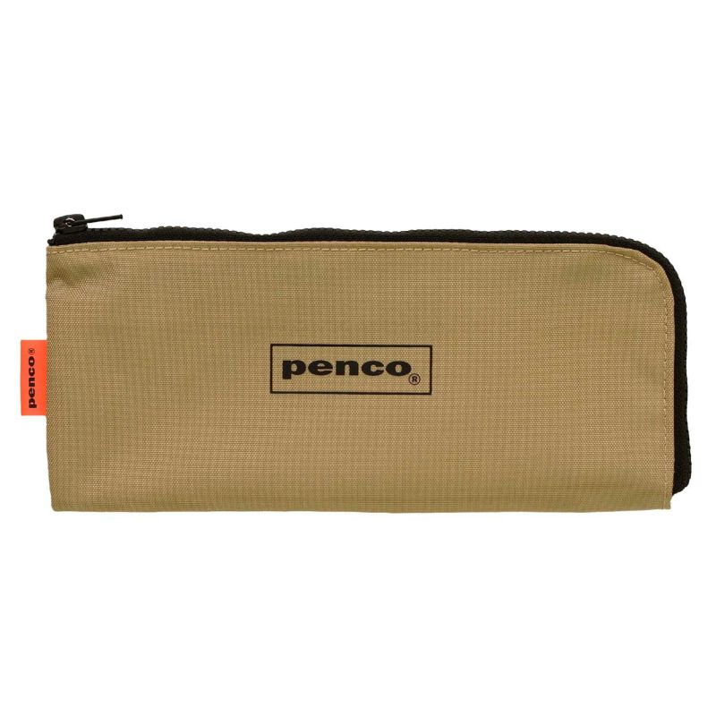 Penco Flat Pen/Pencil Case - Beige