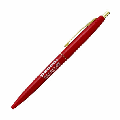 Penco Knock Ballpoint Pen 0.5mm - Red