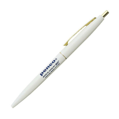 Penco Knock Ballpoint Pen 0.5mm - White