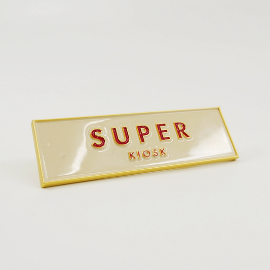 Super Kiosk Enamel Badge