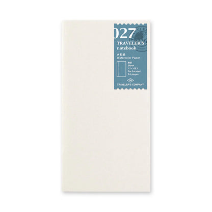 TRAVELLER'S Notebook Refill (027) Watercolour Paper